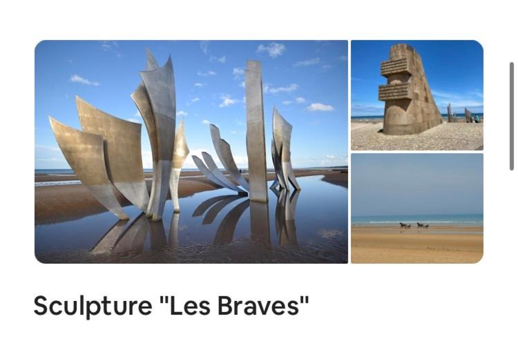 Au Coeur D'Omaha Beach - Colleville-Sur-Mer - Gite 1 Екстериор снимка